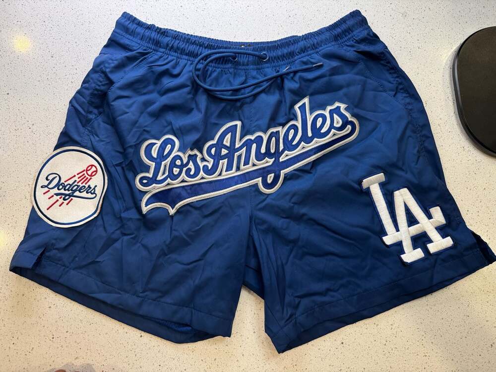 Pro Standard Los Angeles Dodgers Classic Woven Athletic Shorts